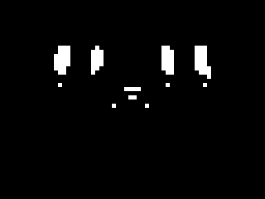 Treasure chest converted with the 1-Bit palette at 64 columns
