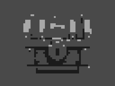 Treasure chest converted with the GB Pocket palette at 64 columns